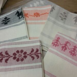 Asciugamani Set 1+1 cotone e lino